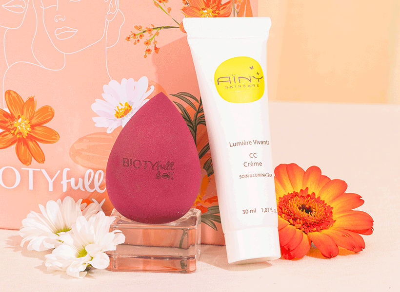 CC Crème Caméléon d’Aïny +  l’indispensable Beauty Blender : le combo parfait pour un teint unifié !