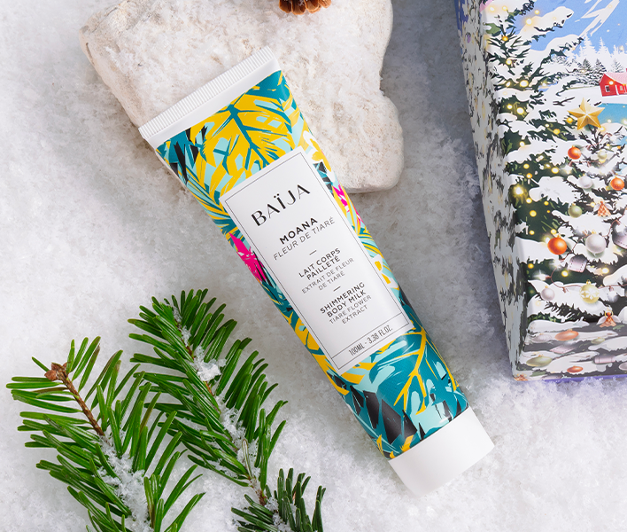 Lait Corps Pailleté MOANA de BAÏJA : Votre peau est hydratée, nourrie et sublimée !