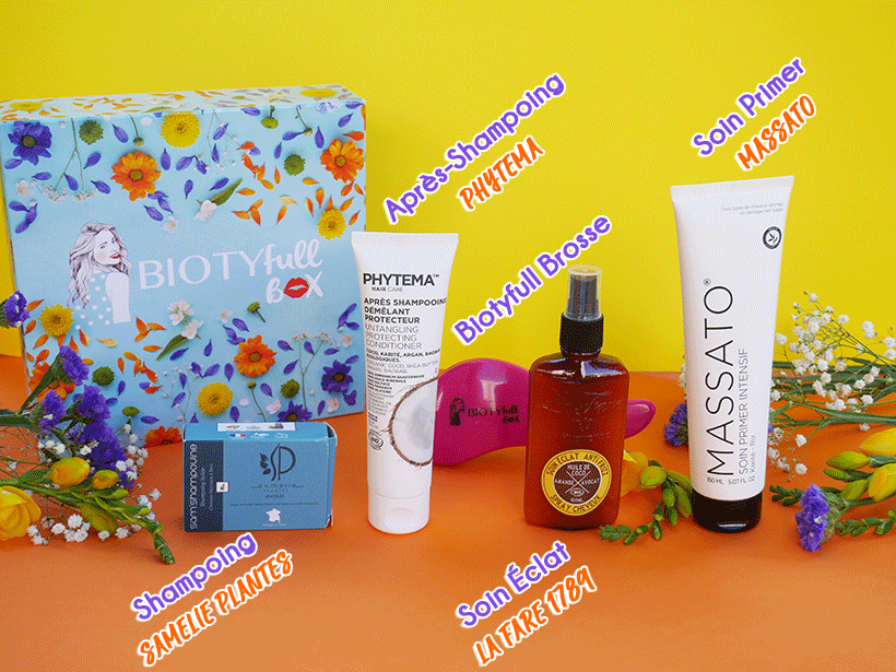 Routine Beauté Bio Cheveux : La BIOTYFULL Box “FLAMBOYANTE” !