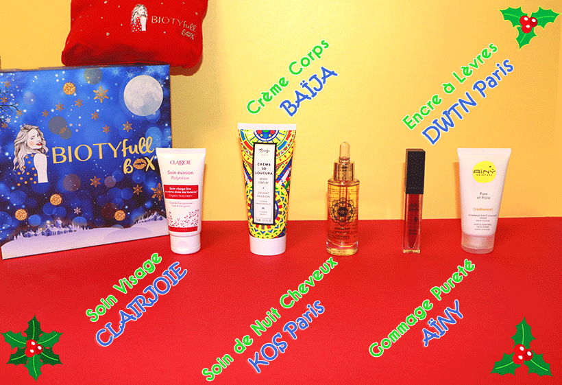 Routine Beauté Bio Festive : La BIOTYFULL Box « La Festive »