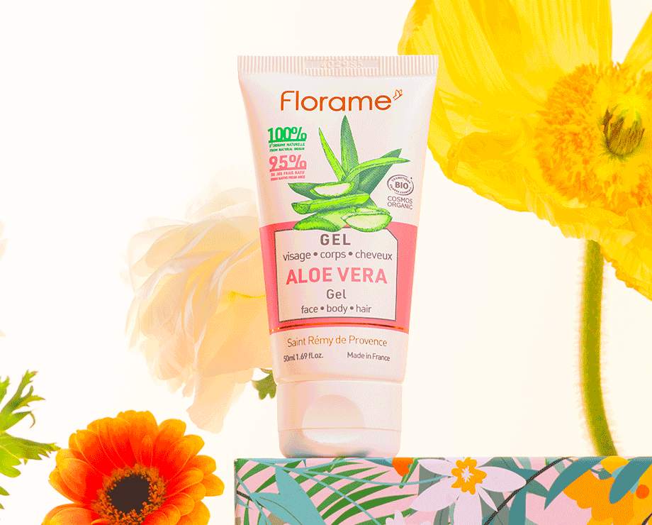 Gel Aloe Vera de FLORAME : pour prendre soin de vos cheveux et de votre corps !