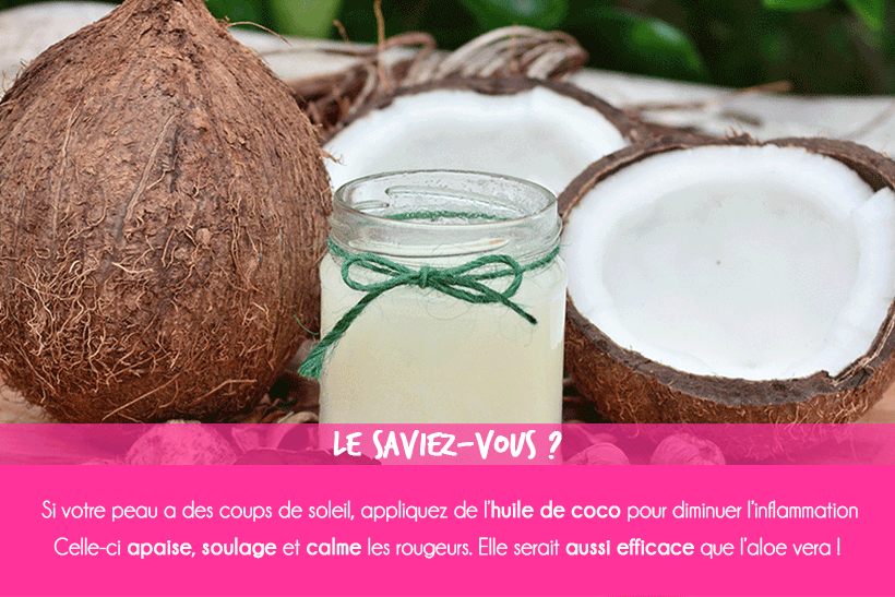 Les bienfaits de l'huile de Coco pour le visage