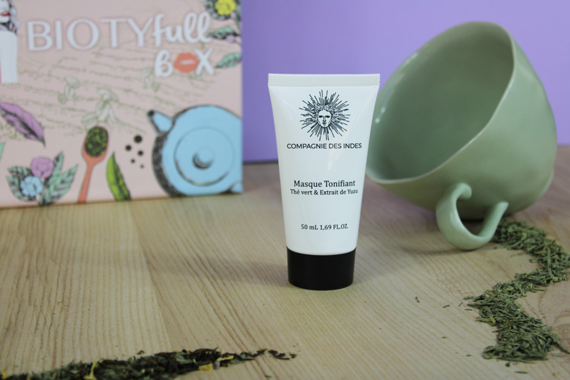 Masque Tonifiant Thé Vert & Yuzu : Un moment détente ultra tonique !