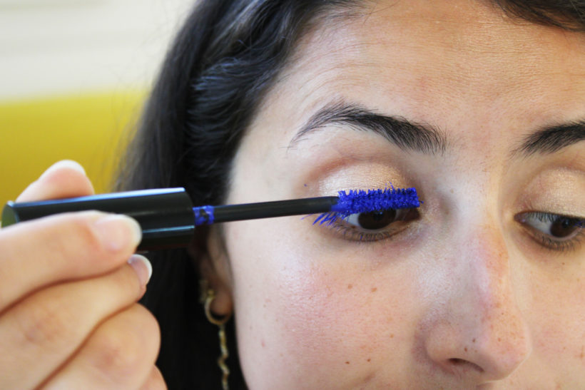 Mascara Volume Intense Bleu Électrique