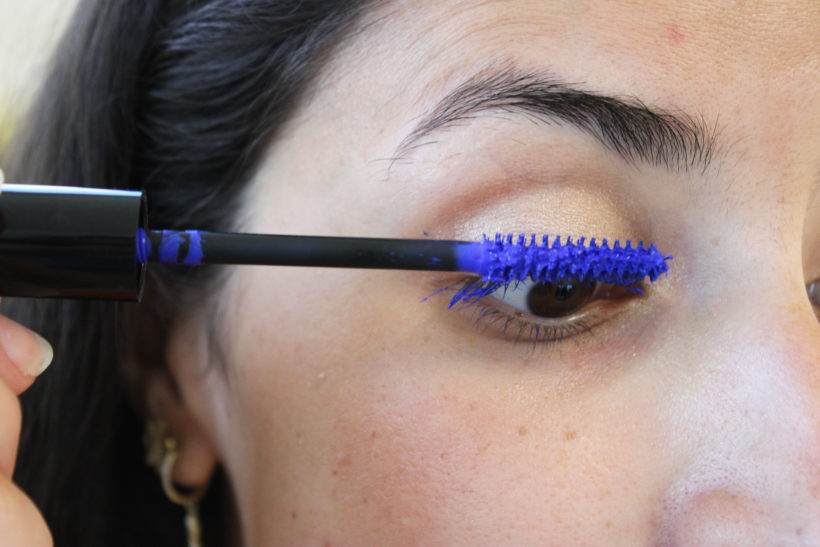 Mascara Volume Intense Bleu Électrique