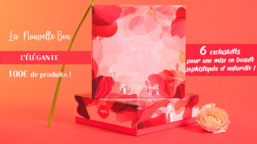 Avis Biotyfull Box Février 2023 : La Box Beauté « L’Élégante »