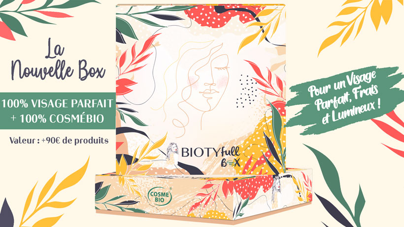 Avis Biotyfull Box d’Avril 2022 : La Box Beauté 100% Visage Parfait et 100% COSMEBIO !