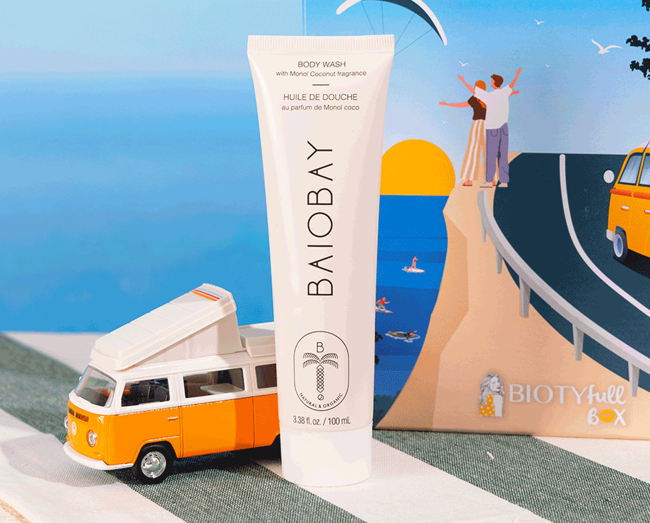 Huile de Douche Parfum Monoï Coco de BAIOBAY : pour une vraie sensation de douceur !