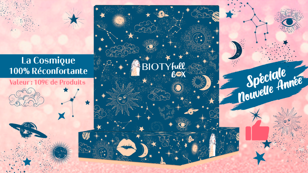 Avis Biotyfull Box Janvier 2022 : La Box Beauté Cosmique Réconfortante !