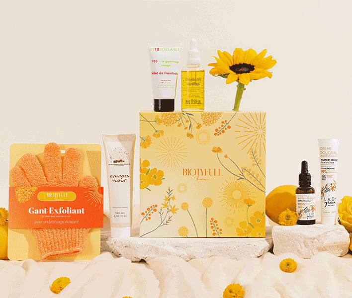 Votre Biotyfull Box « 100% Bronzage Éclatant »