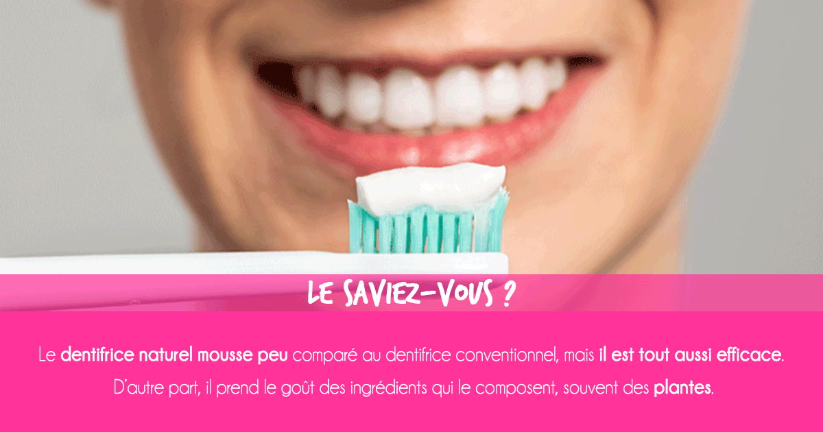 Dentifrices naturel et conventionnel : tout savoir sur la différence entre dentifrice naturel et conventionnel