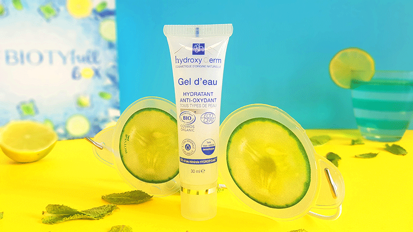 Gel d’Eau Hydratant & Antioxydant + son Biotyfull Masque en Gel Décongestionnant : Une combinaison de fraîcheur et d’hydratation pour votre visage !