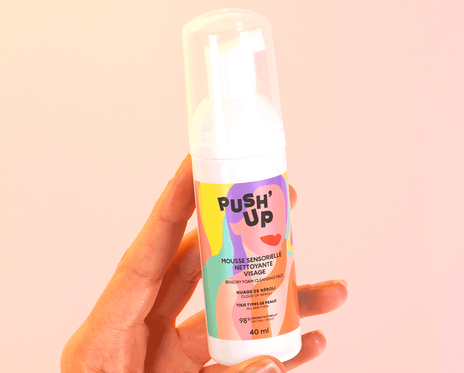 mousse nettoyante push up photo 3