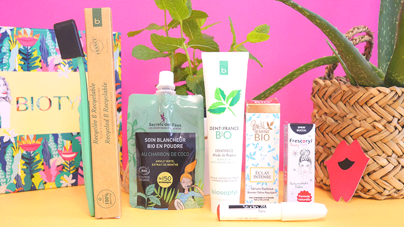 Routine Beauté Bio Sourire : La BIOTYFULL Box « Sourire »