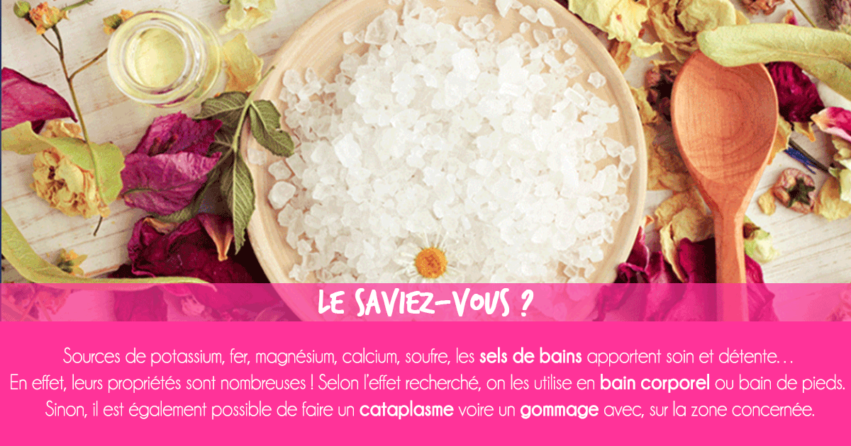 Sels de bain : Tout savoir sur les bienfaits des sels de bain