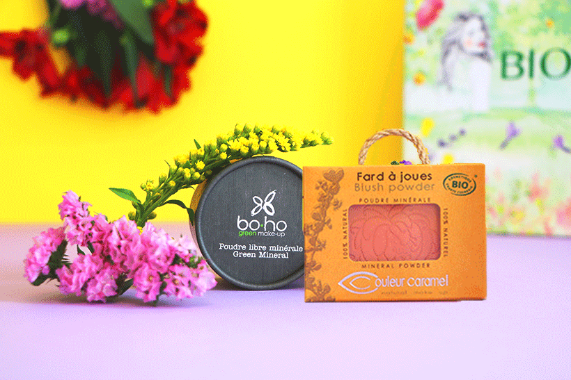 Poudre matifiante et blush bonne mine : Un teint de pêche en deux coups de pinceaux !