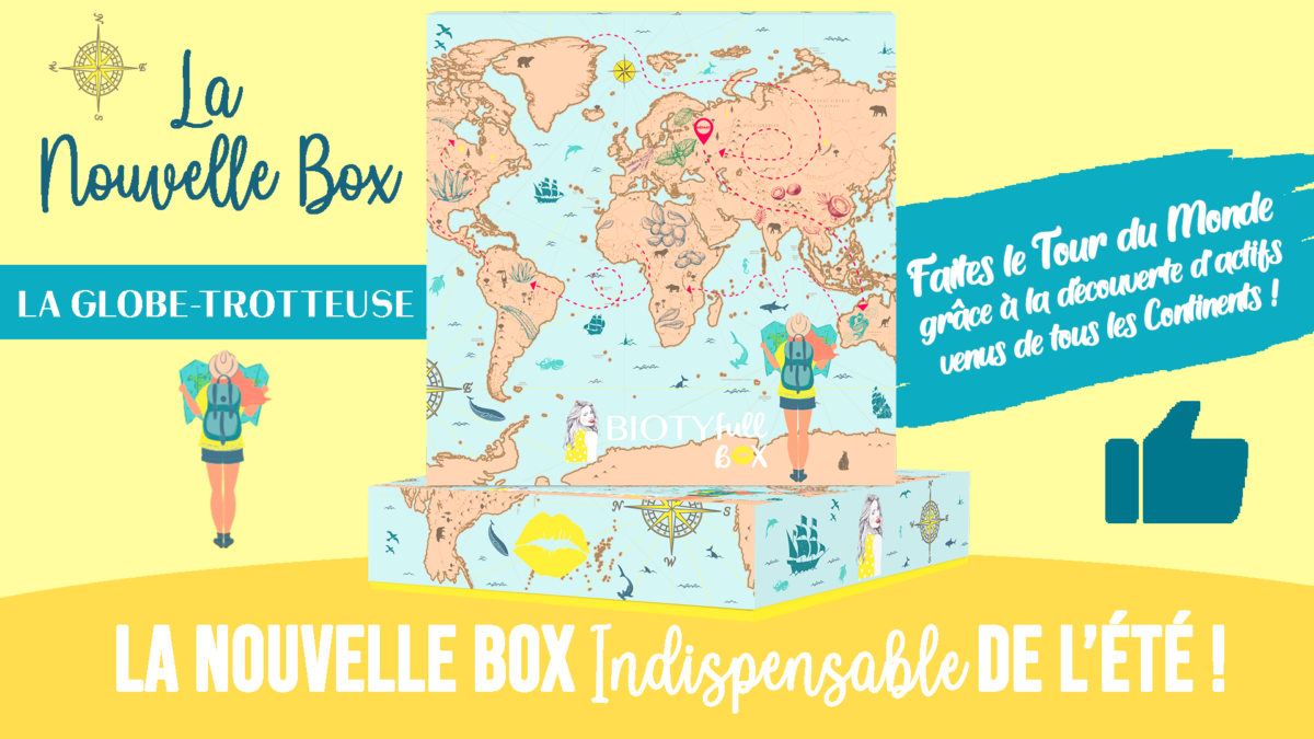 biotyfull box aout 2022 la globe-trotteuse