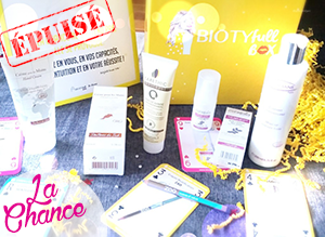 Biotyfull box janvier 2016 la chance