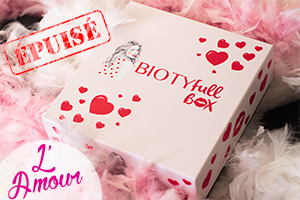 Biotyfull box février 2016 saint valentin