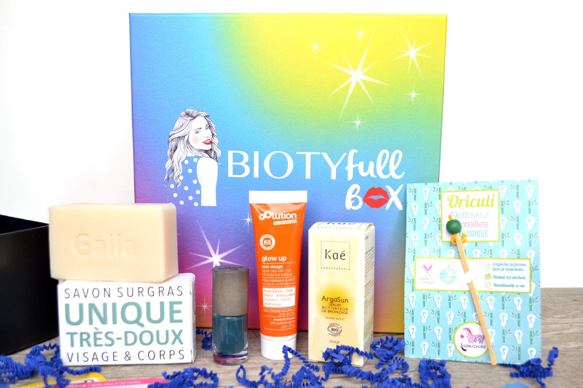 Biotyfull Box juin 2016 l'étincelante photo 1