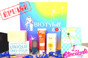 Biotyfull Box Juin 2016 L'étincelante