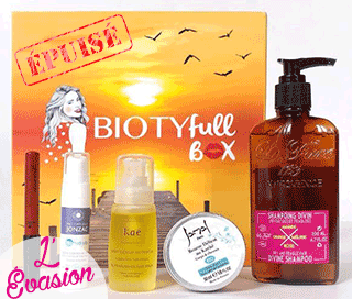 Biotyfull Box Aout 2016 L'évasion