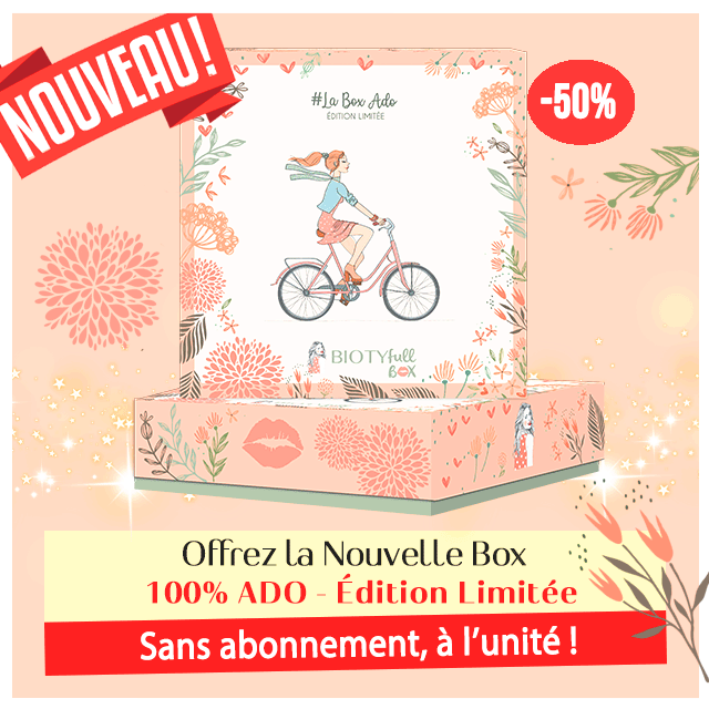 Box Ado : Découvrez la Box Fille n°1 - BIOTYFULL Box