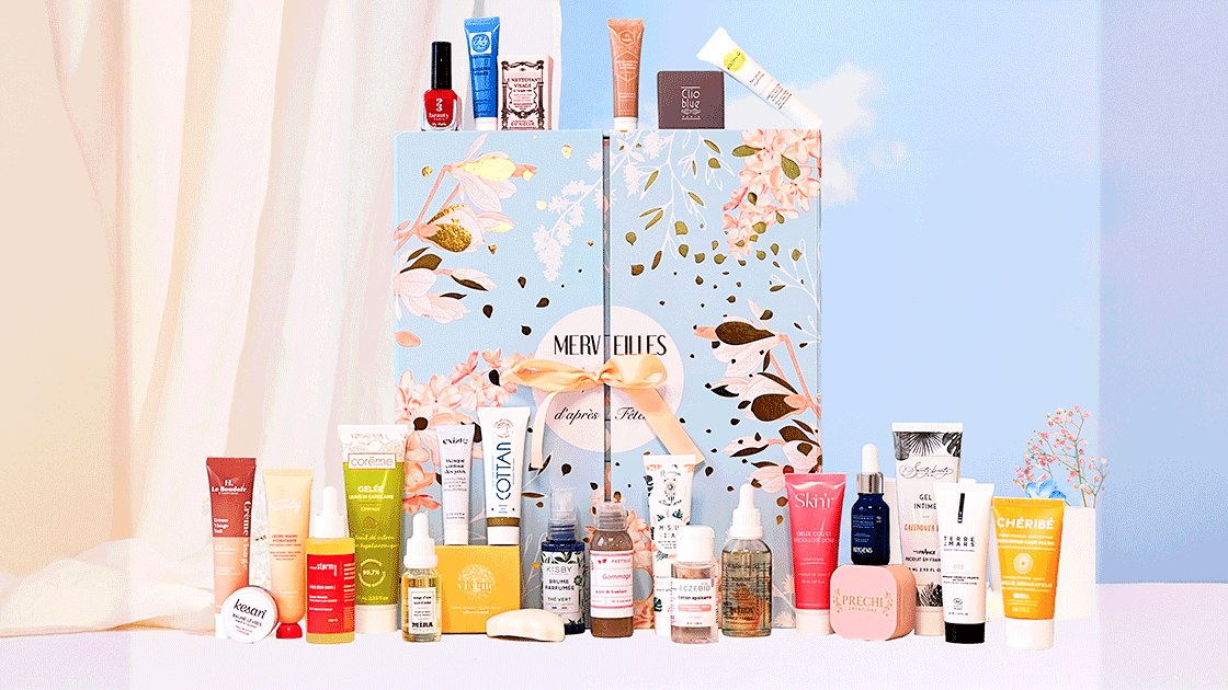 calendrier de l'après beauté 2026 biotyfull box