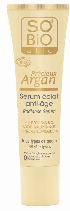 SO'BiO étic® - Sérum éclat Précieux Argan